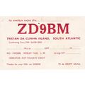 Tristan De Cunha Island South Atlantic QSL Radi...