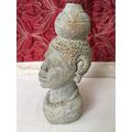 African Art Shona Hand Carved Female Bust From ...