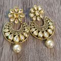 Round rhinestone Earrings