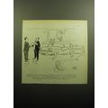 1958 Cartoon by Robert Day - I thank you, sir; ...