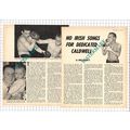 John Caldwell Irish Boxer - 1961 Article / Print
