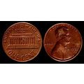 USA One Cent 1972 Used Coin Lincoln Memorial 1c