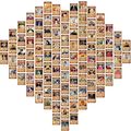 Set of 100 Anime One Piece Wanted Poster Postca...