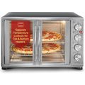Elite Gourmet ETO-4510M French Door 47.5Qt, 18-...