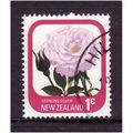 NEW ZEALAND 1975 1c Sterling Silver Rose Sg 108...