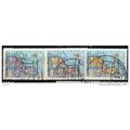 1954 3 different values - #61 fine used (o)