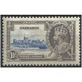 Barbados 1935 SG242 1 1/2d Ultramarine & Grey S...
