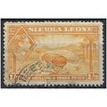 Sierra Leone 1944 SG196a 1/3d Yellow-Orange Goo...
