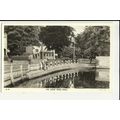 Surrey EWELL Horse Pond & Spring Hotel Postcard...