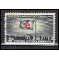 Used 1239 5c Red Cross Very Fine KA5309