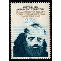 AAT 1983 Treaty 27c Used Stamp Australian Antar...