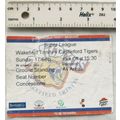 2007 ticket Wakefield Trinity v. Castleford Tigers