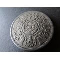 1957 QUEEN ELIZABETH II TWO SHILLINGS - COIN - ...