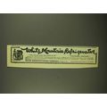 1909 White Mountain Refrigerators Ad