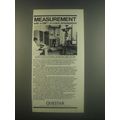 1985 Questar QM1 System Ad - Measurement