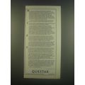 1985 Questar QM1 System Ad