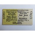 Isle of Man Railway Peel Road-Ballasalla Ticket...