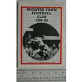 1989 programme Bicester Town v. Clanfield, Oxfo...