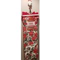CHRISTMAS HOLLY W/ BERRIES & POINSETTIAS REVERS...