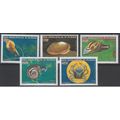 Burkina Faso 2000 Mi. 1779 - 1783 Coquillages S...