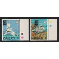 Kiribati Tropicbird Birds 2v 1989 MNH SG#316-317