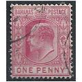 Bahamas 1906 SG72 1d Carmine-Rose Fine Used ..