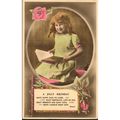 Vintage GB Birthday Card 1934 - A Jolly Birthday
