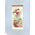 New Jersey Paulsboro Matchcover Seasons Greetin...