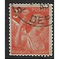 Mi 665: 3 Fr. orange Definitive Stamp: Iris