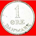 Ⰶ MONOGRAM Frederik IX 1899-1972: DENMARK★1 ORE...