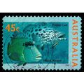 Australia 1995 Marine Life 45c Used p&s Stamp W...