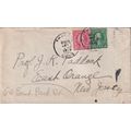 United States 1919 Sharon CONN-East Oranje NJ C...