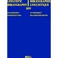 Linguistic Bibliography 2019 - Linguistic Bibliography For The Year 2019 / Bibli