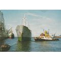 Port Elizabeth Harbour South Africa Postcard (S...