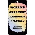5003 World's Greatest Harmonica Player Sign Mag...