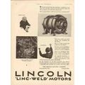 LINCOLN ELECTRIC COMPANY 1931 gas oilfield Linc...