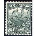 Newfoundland Sg137 10c deep grey-green mounted ...
