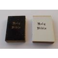 BIBLES x 2, DOLLS HOUSE, 12th. SCALE