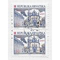 CROATIA 1992 TOWNS ST FRANCIS CHURCH ILOK USED ...