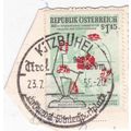 Kitzbuhel special cancel Austria 1956 on Town P...