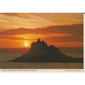 Sunset, St Michael's Mount, Marazion, Cornwall ...