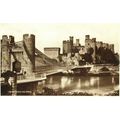 Conway Castle & Bridge, Wales, Valentines Photo...