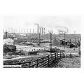 pt1368 - Consett Iron works , Durham - Print 6x4
