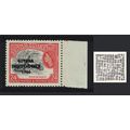 Guyana 'Independence' Ovpt 24c Margin Watermark...
