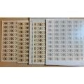 Postage Sheet Lot of 10¢ Pre Cancelled Stamps -...