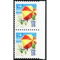2443 Var - 15¢ Imperforate Margin Error Pair - ...