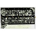 Greetings From Sacramento, USA, 207 RP Kodak Po...