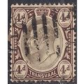 Transvaal South Africa 1904 - 9 KEV11 4d Brown ...