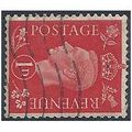 1937 SG463a 1d Scarlet Watermark SIDEWAYS Good+...