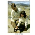 ROUND NECK CARDIGAN knitting pattern Sirdar 9579 Aran